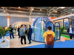 خيمة فقاعية شفافة فاخرة حماية من الأشعة فوق البنفسجية ISO Party Dome Tent