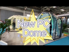 الألومنيوم الإطار في الهواء الطلق فقاعة خيام الأشعة فوق البنفسجية المقاومة فقاعة خيمة التخييم