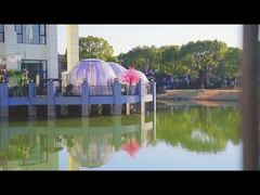 الأشعة فوق البنفسجية تجنب فقاعة خيمة منزل مانعة لتسرب الماء شفافة التخييم خيمة