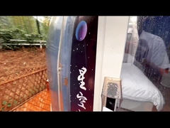 التخييم في الهواء الطلق خيام فقاعة شفافة حماية من الأشعة فوق البنفسجية خفيفة الوزن