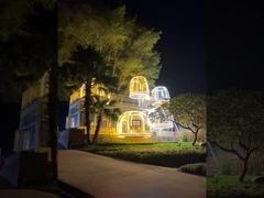 ماء حماية للأشعة فوق البنفسجية واضح فقاعة خيام 4m2 - 24m2 تهوية